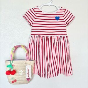 Cat & jack girls bundle matching dress and purse 3T